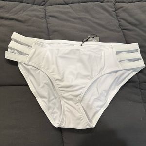 Ocean Blues Women's Strappy Bikini Bottom Full Coverage Swim Bottoms